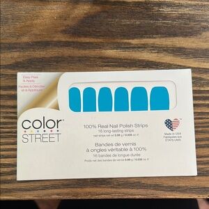 Color Street Blue-dapest Nail Strips